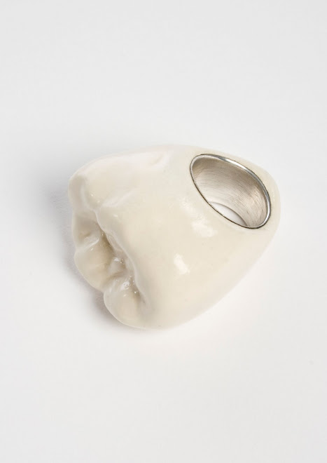 Ceramic Tooth Fairy Series, Untitled Ring