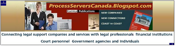 Process Servers Canada Blog - Process Servers - Canada | USA | Europe ...