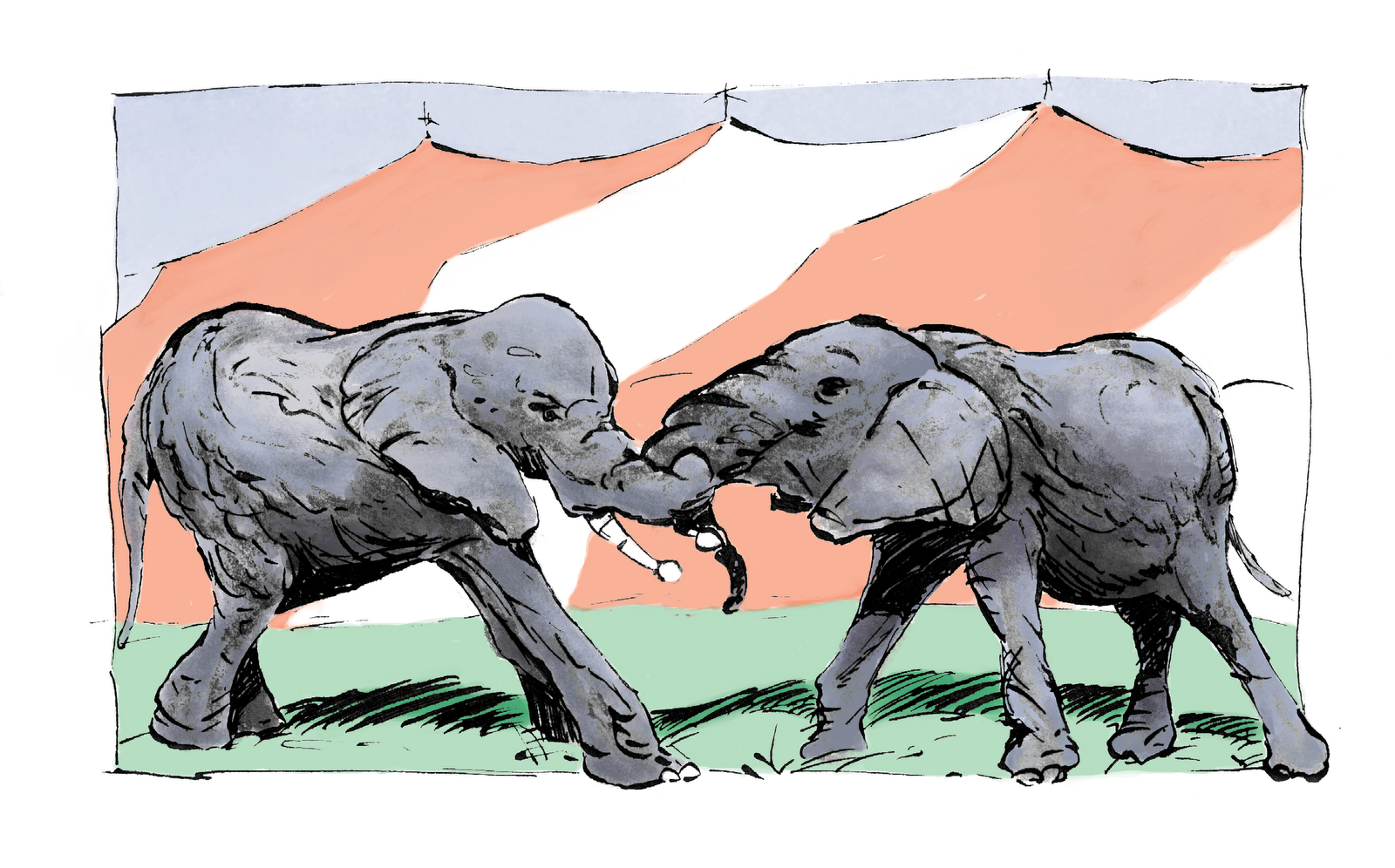 Chris Rall trunk wrestling