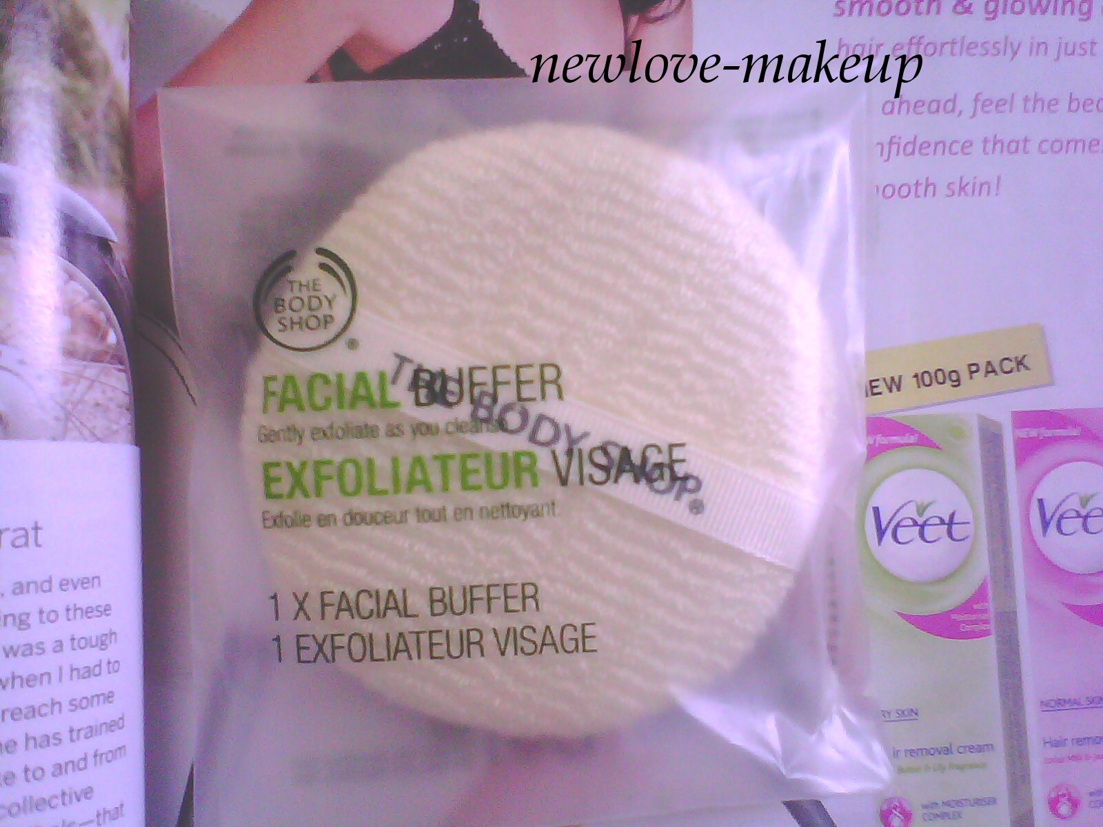 The Body Shop Facial Buffer Review New Love Makeup