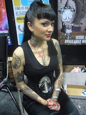 Beautiful Girl With Tattoo