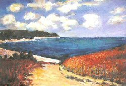 Path to the Beach, After Monet