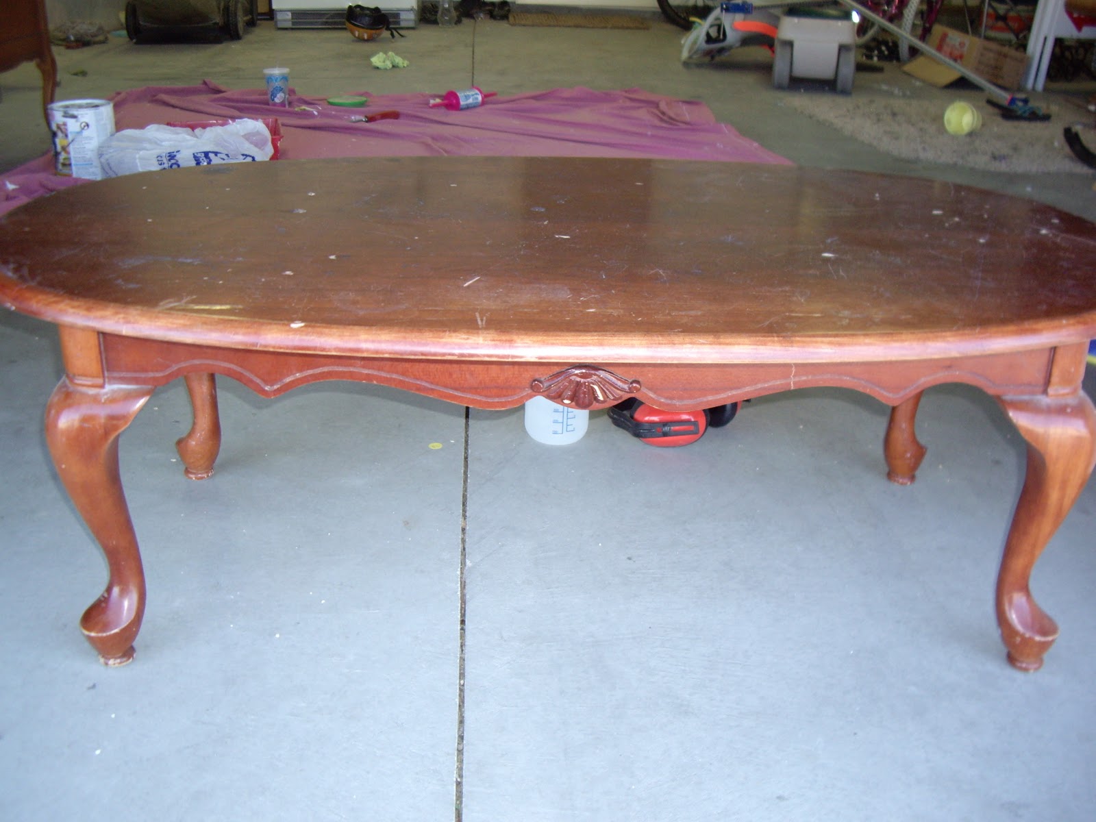 A Brush of Whimsy French Provincial Coffee Table and End Tables Set