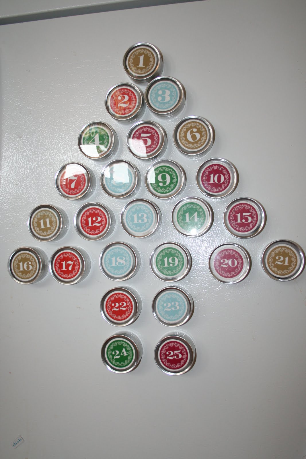 her hobby Tin Advent Calendar