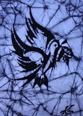 Cartões de Batik
