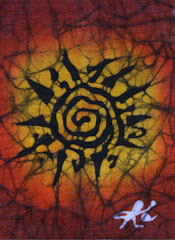 Cartões de Batik