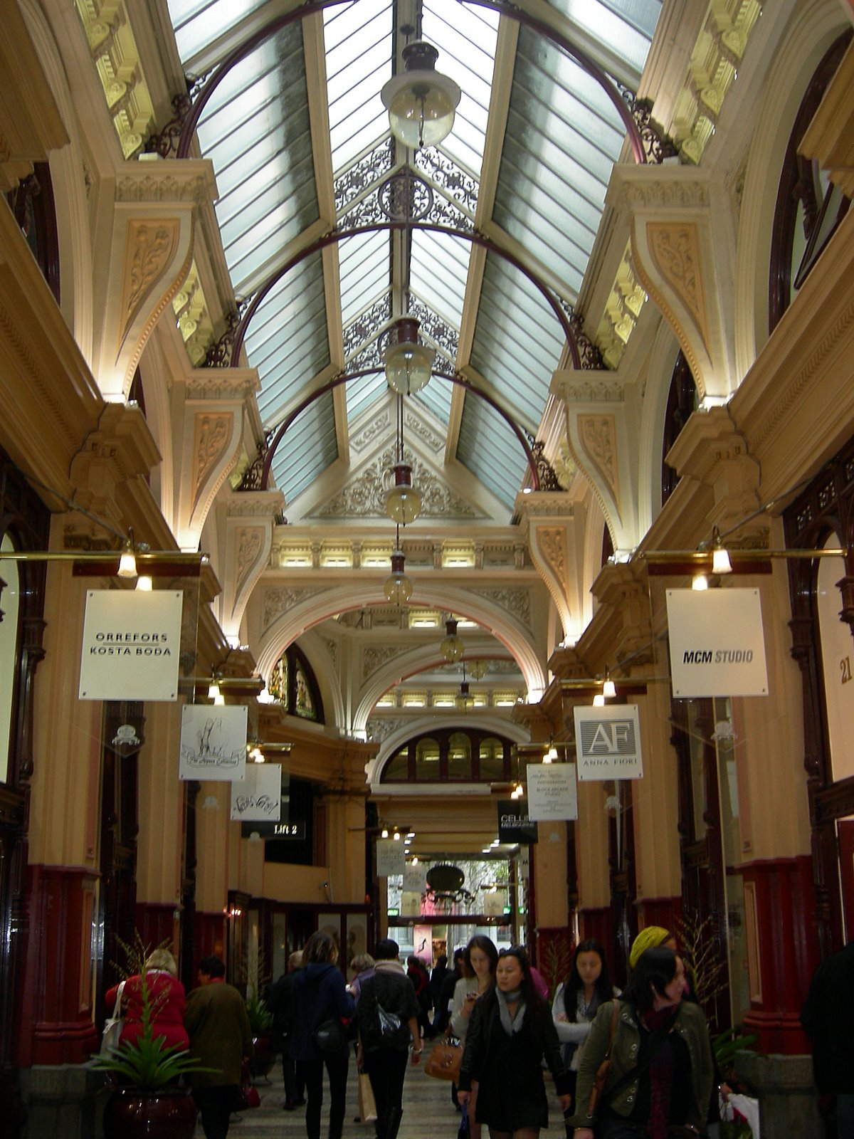 Melbourne Daily Photo: My World Tuesday - Melbourne's Block Arcade