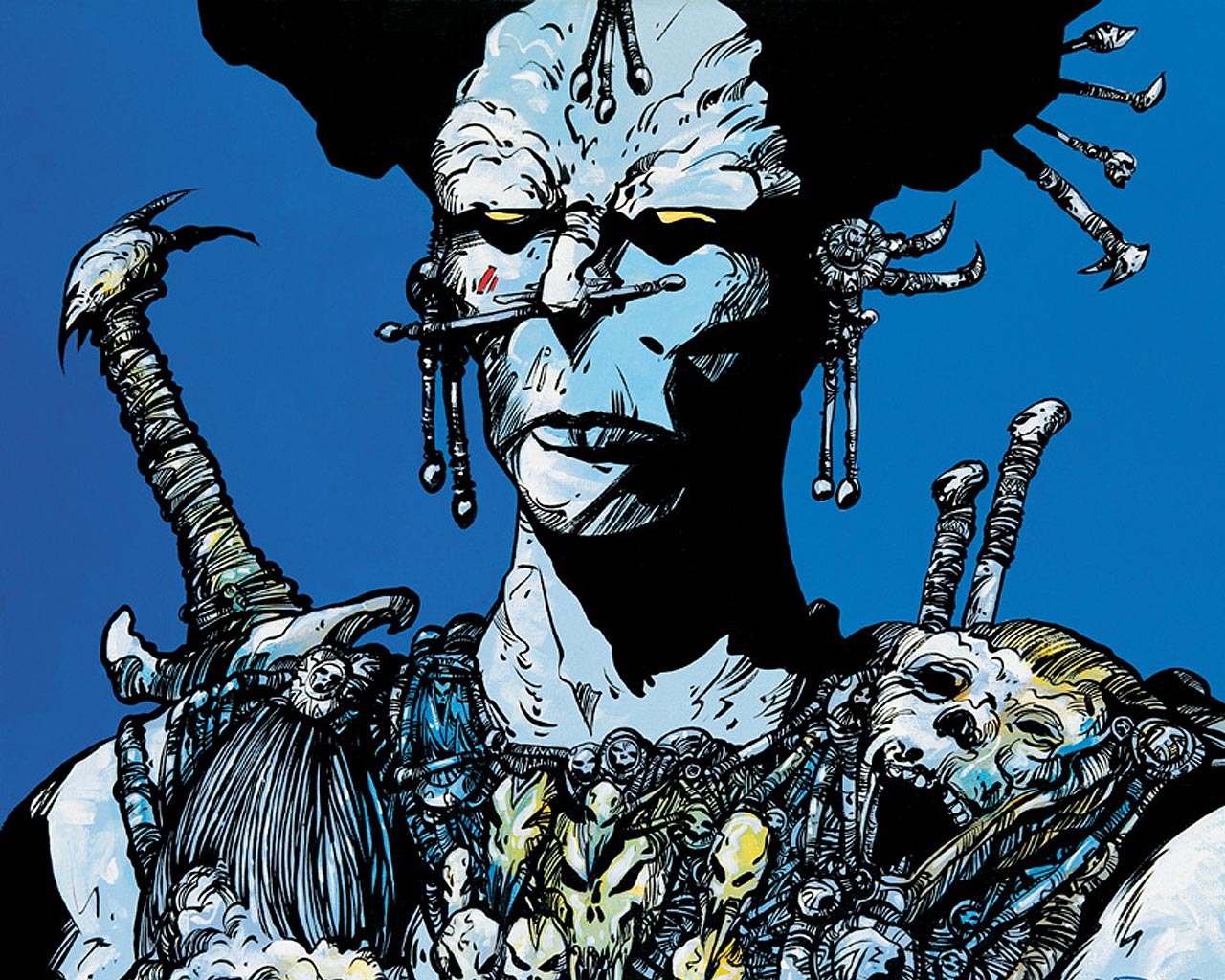 THE LAND OF NOD Inspirational Art Philippe Druillet