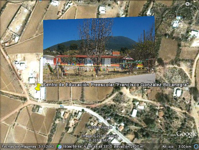 Estrellita Mi escuela en Google Earth