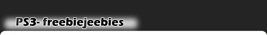 PS3 freebiejeebies