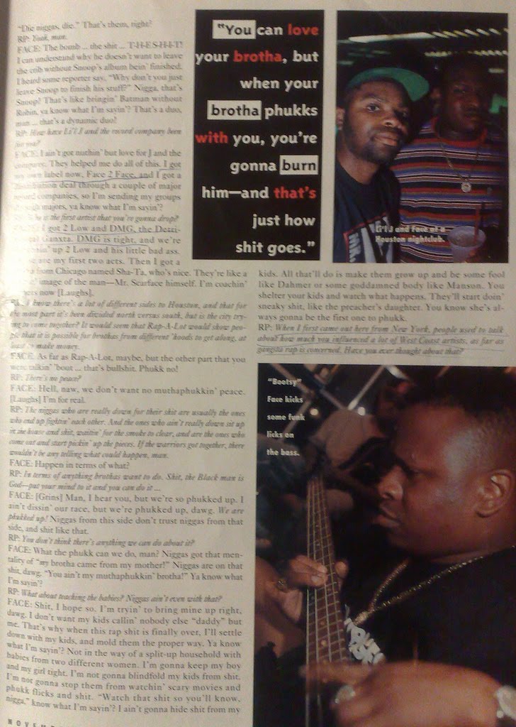 Rap Research Archive: Scarface interview in Rap Pages ...