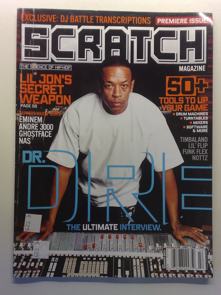 Rap Research Archive Dr.Dre interview Scratch magazine volume 1 summer