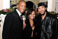 NBA Star Eric and RHOA DeShawn Snow with unidentified person