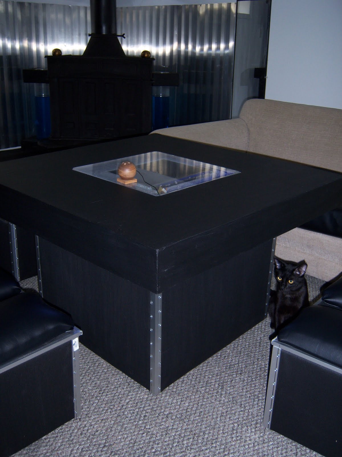 Not Darren's Blog A Coffee Table with Built in Speakers and LCD Panel