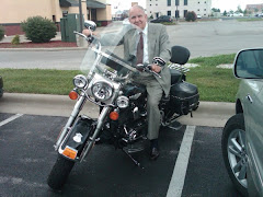 Dr. Phillips on Police Harley