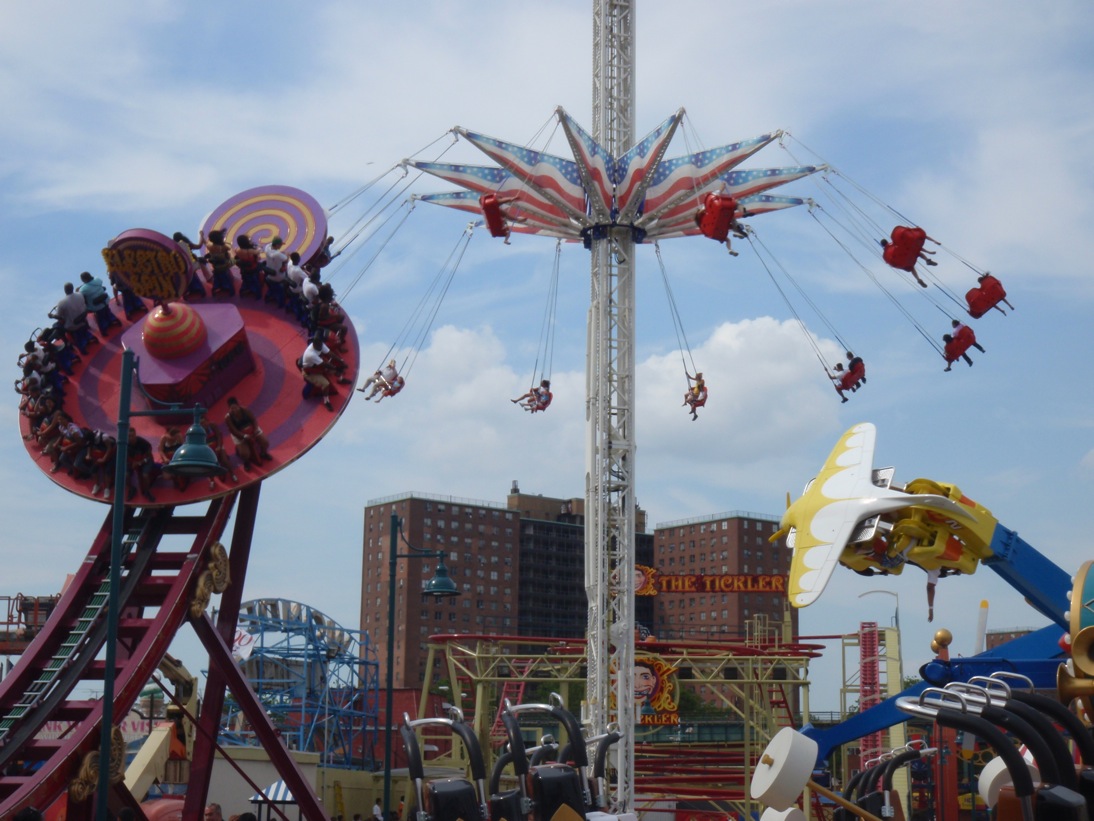 Where is Coney Island? Coney Island Beach & Luna Park Fun Fair
