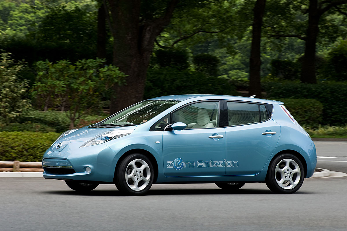 Nissan leaf and better place #2