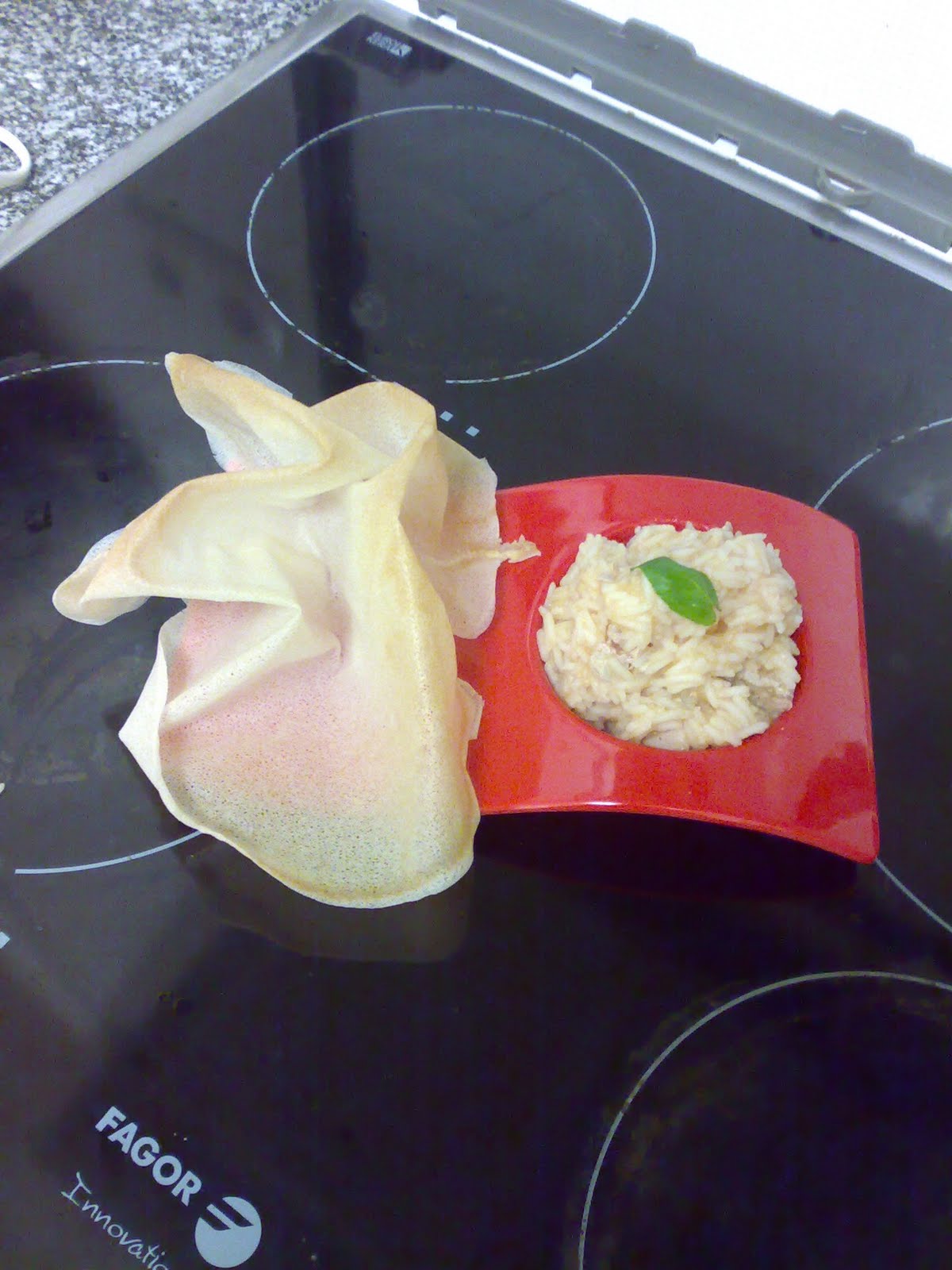 DiaNo´S CooK Arroz basmati de tomate y limón con paté de hígado de oca