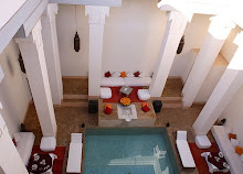 Riad Al Jazira: Patio piscine