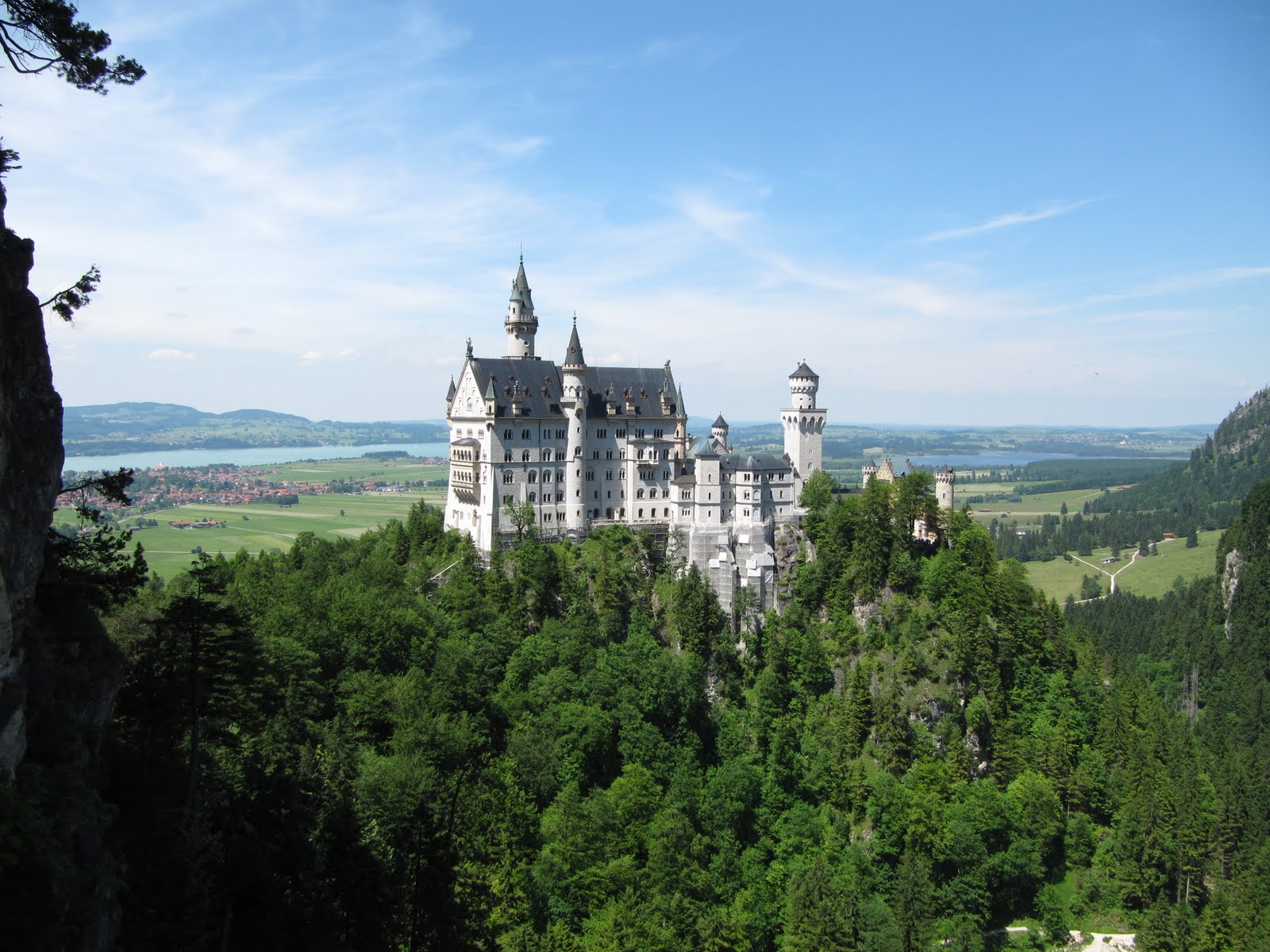 just lucky, I guess Chitty Chitty Bang Bang Castle