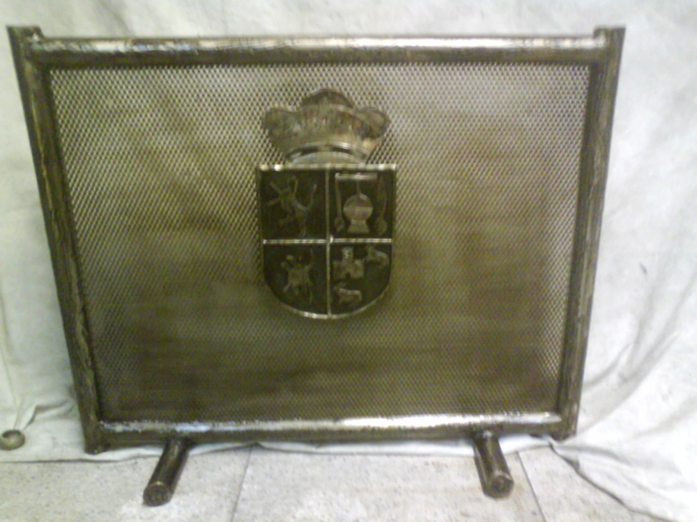 Artesania Metalica: Pantalla Chimenea