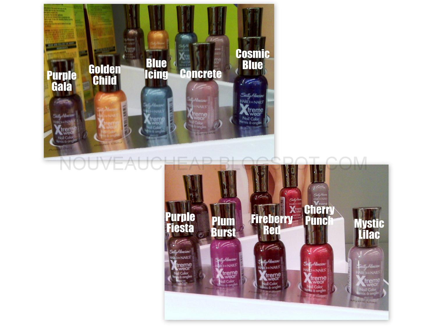 New Sally Hansen Limited Edition Xtreme Wear Collection Nouveau Cheap