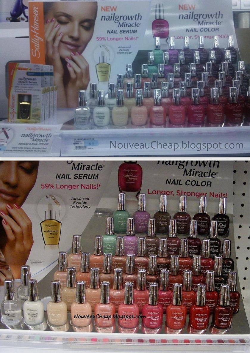 New Sally Hansen polish line and much more! Nouveau Cheap
