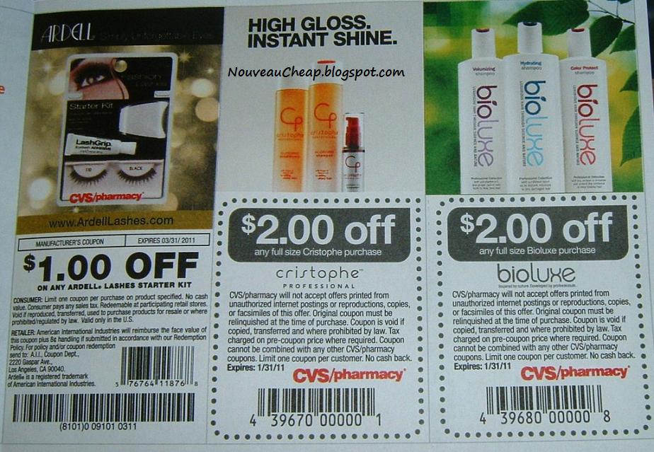 New CVS makeup coupons available at the register! Nouveau Cheap