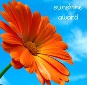  PREMIO SUNSHINE BLOGGER AWARD 