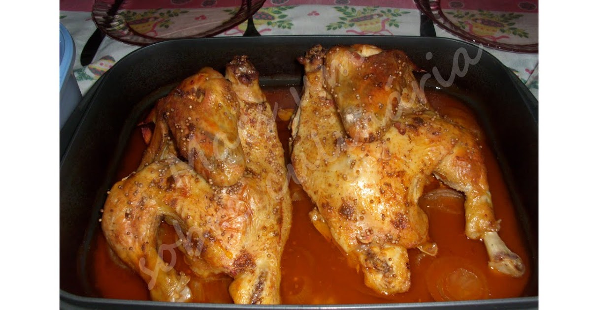 Mais um sobre culinaria: Frango assado no forno