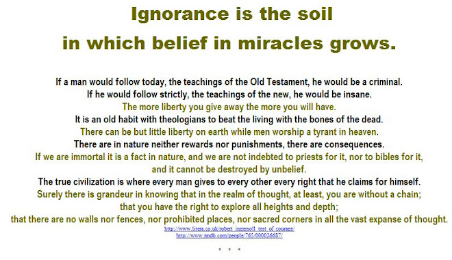 Ignorance and miracles