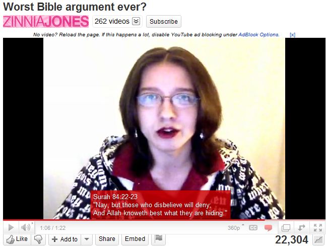 Worst Bible argument ever.