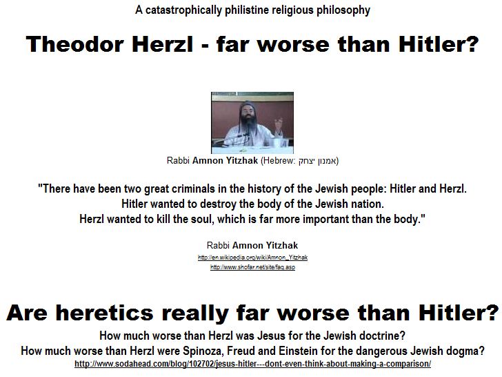 Are heretics really far worse than Hitler?