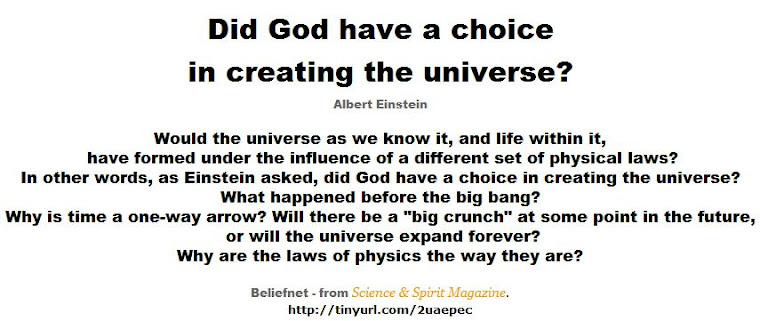 did God have a choice in creating the universe?