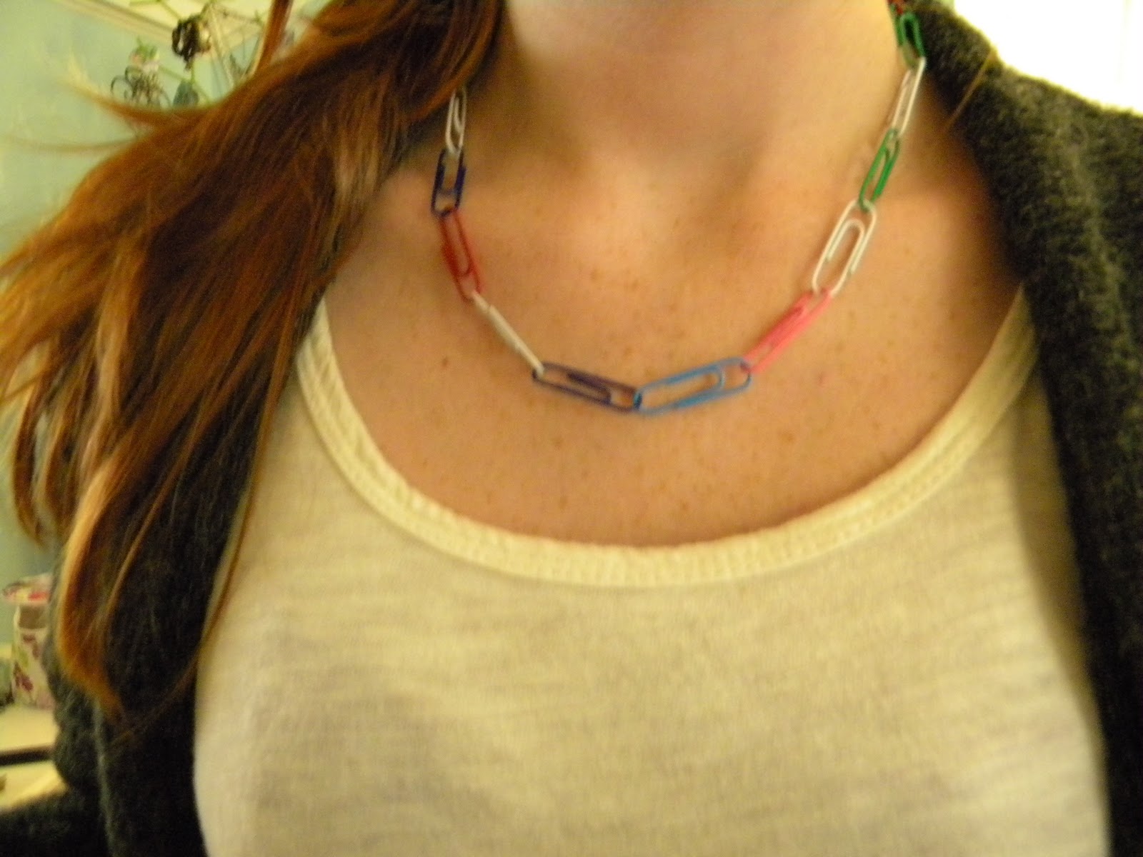 Eye For Fashion How To Paperclip Necklace