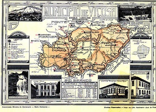 Antigo mapa