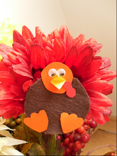 Thanksgiving Crafts for Kids – Flower Turkey