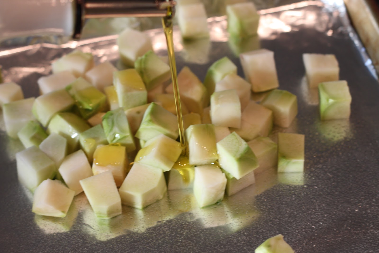 Good Clean Fun Roasted Kohlrabi and Butternut Squash