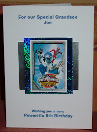 Joe's 9th b'day card