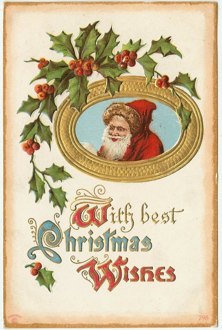 Old Christmas Postcards - Free to download! - Lark & Lola
