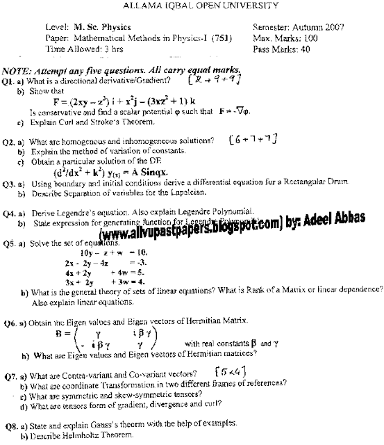 Mathematical methods for physicists picture