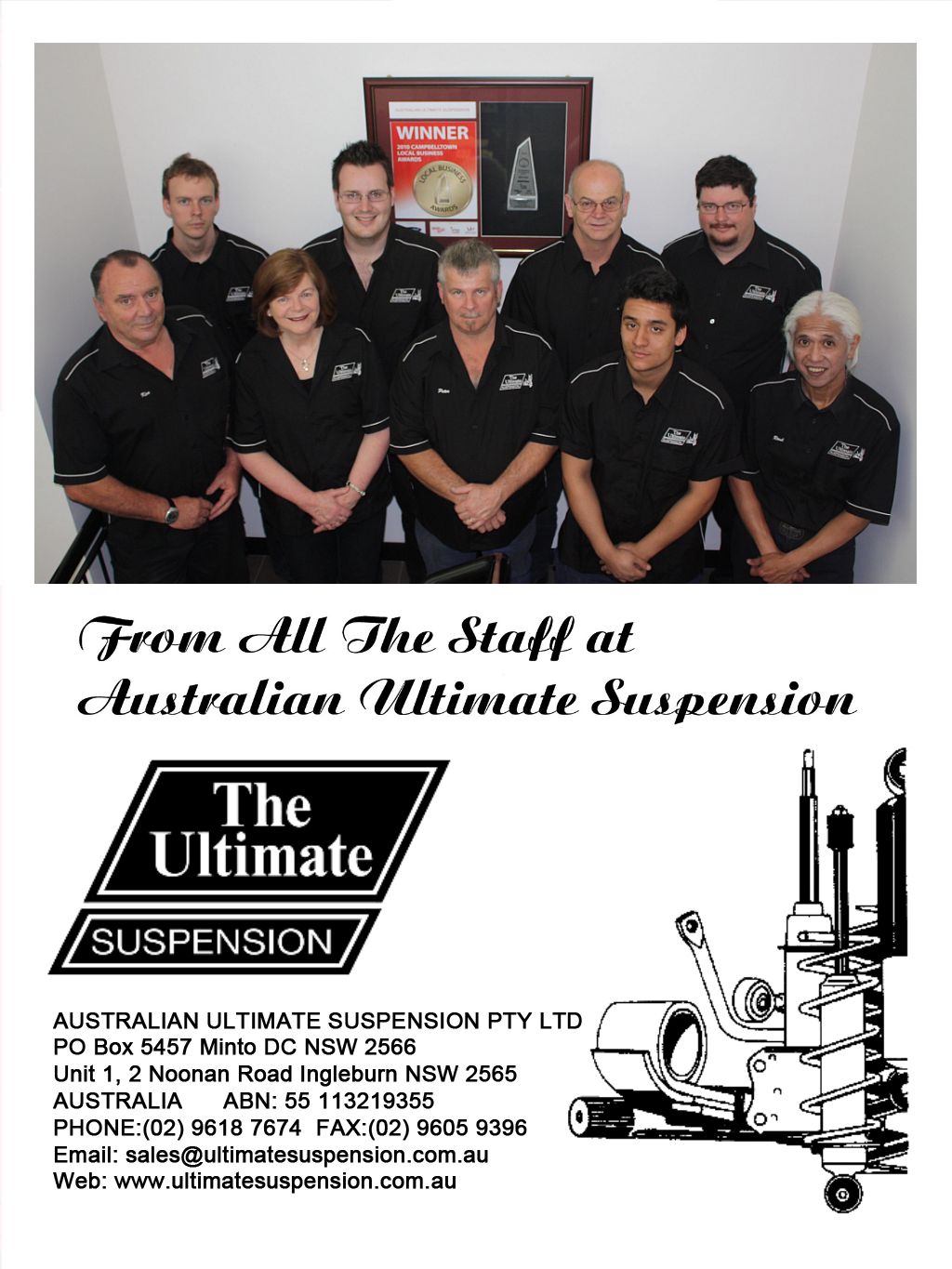 Australian Ultimate Suspension