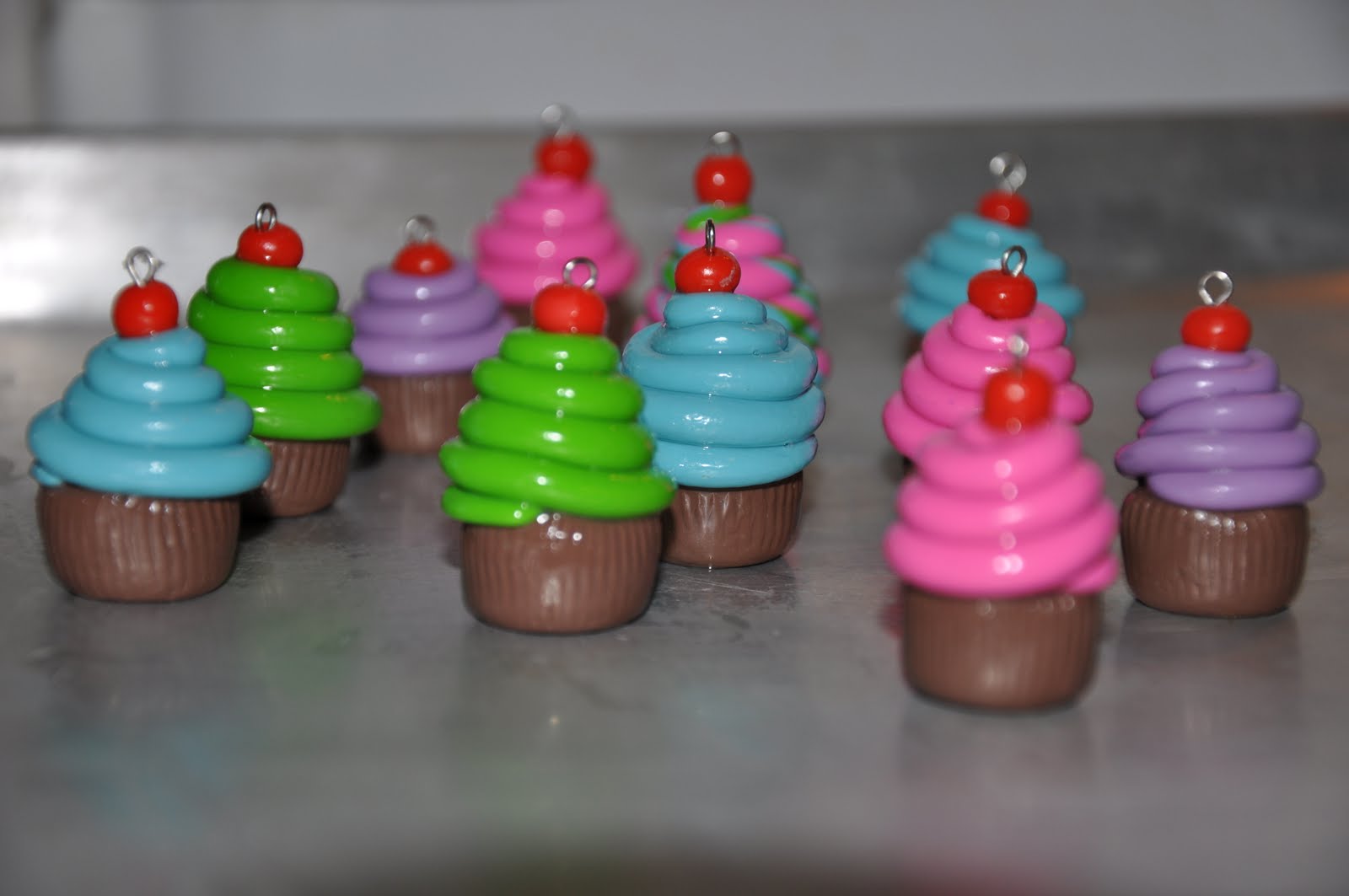 Sometimes I Craft Myself Cupcake Key Chains