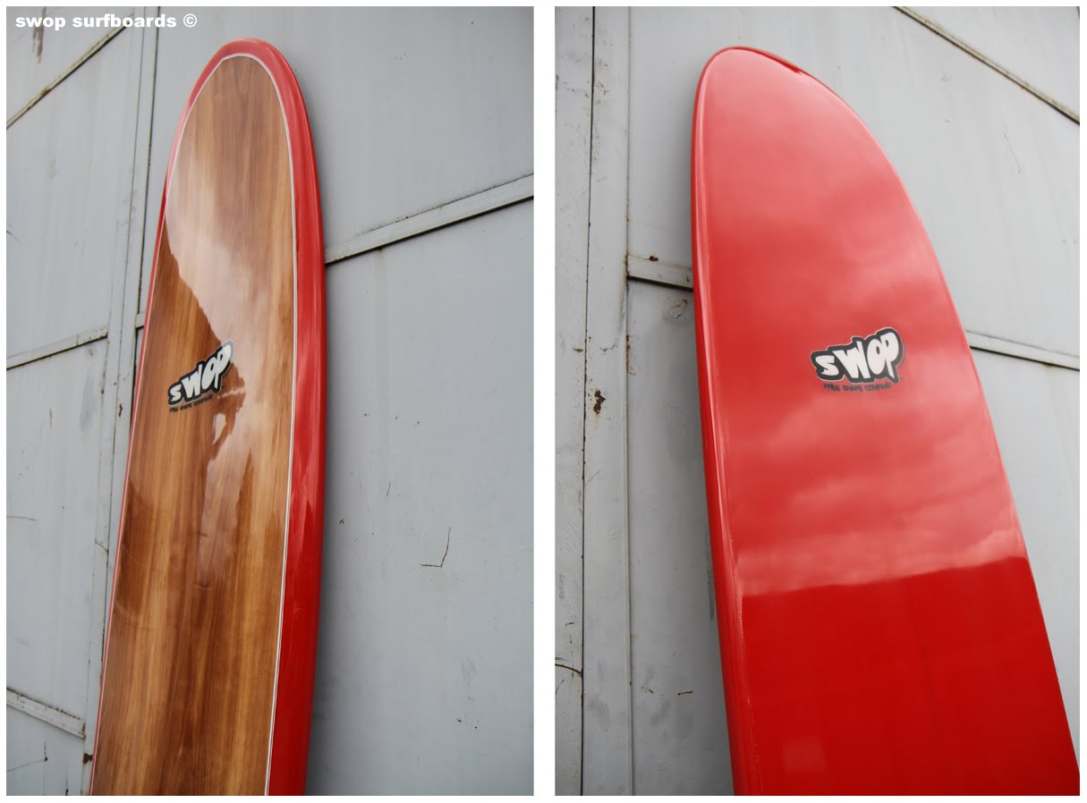 swop surfboards LONGBOARD WOOD AND BLOOD