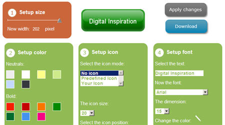  is an fantabulous online tool for creating Web  New Hope Create Web 2.0 Buttons Online Without Photoshop