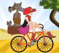 little red riding hood bike ride