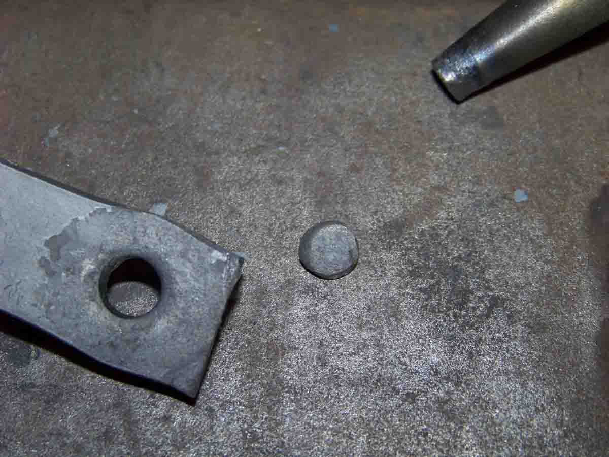 Iron Oak Farm Fiery Friday Punching a Hole in Steel