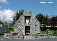 HOLY FAMILY SHRINE AT OUR CHURCH.