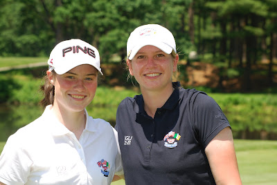 Leona Maguire and Pamela Pretswell - Click to enlarge