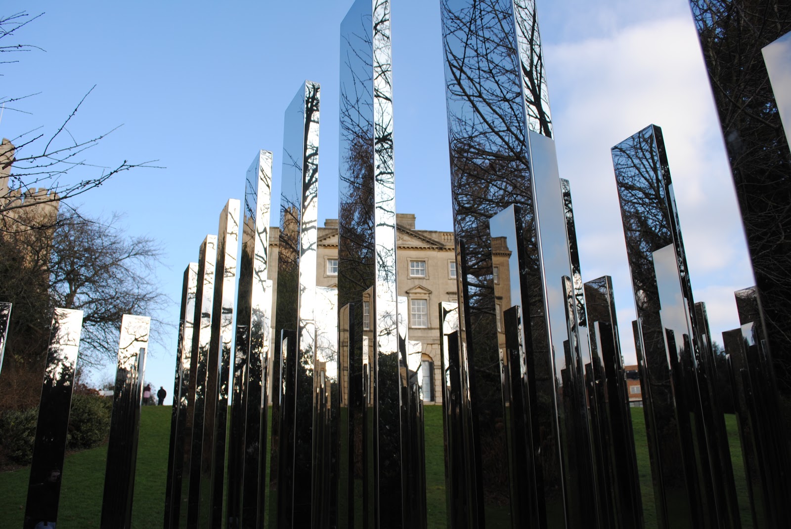 Sauntering Vaguely Downwards Mirror Sculpture
